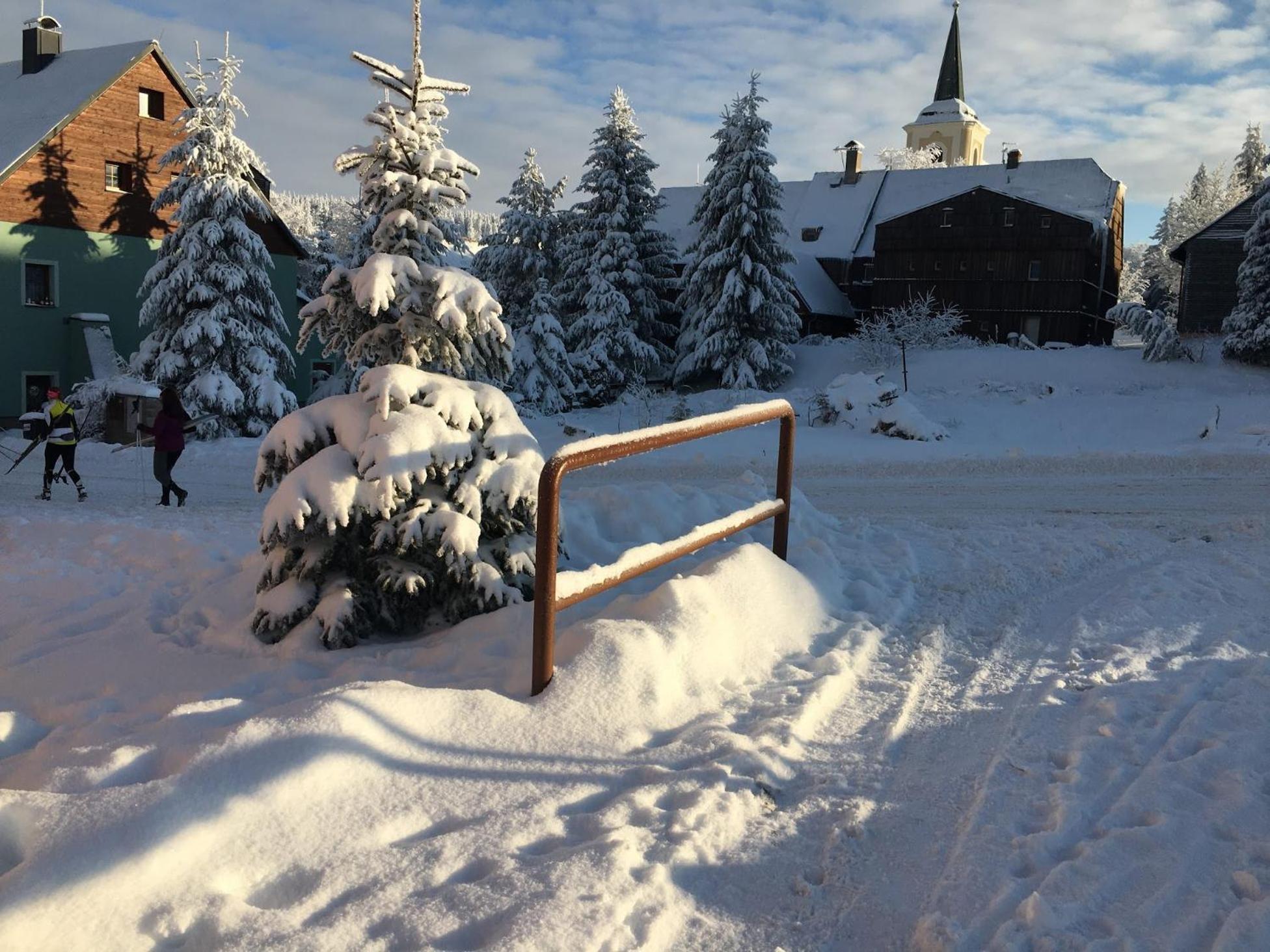 Schneeberg Apartmany Boží Dar Esterno foto